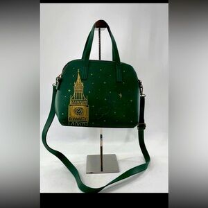 Loungefly PeterPan Hunter Green Crossbody Bag DISNEY!